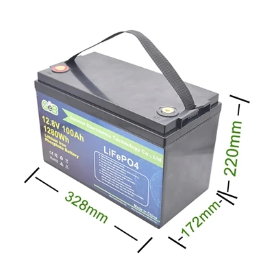 batería de almacenamiento de energía del poder de 12.8V 100Ah para la batería...
