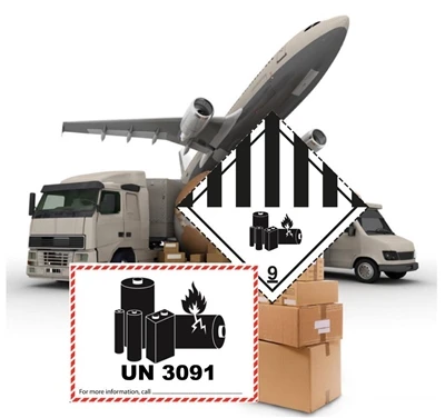 Normas de seguridad y requisitos de embalaje para el transporte de baterías